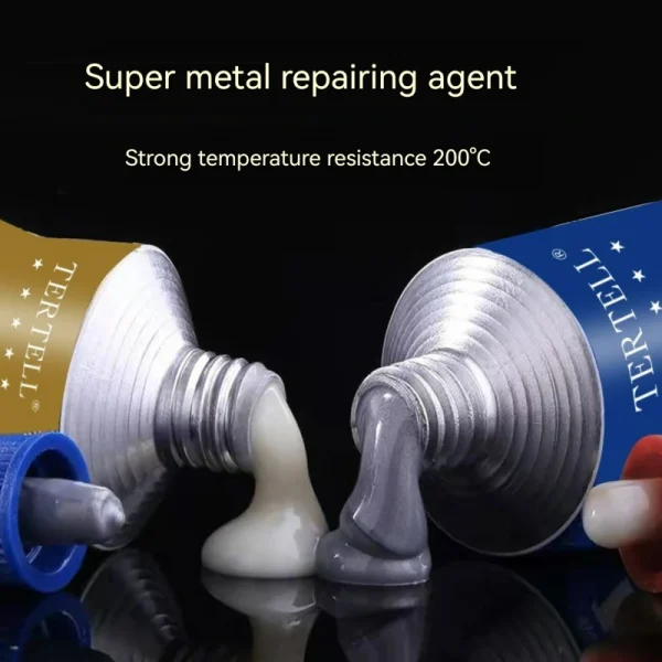 Extrusion Metal Repair Adhesive Industrial High Strength Bonding Sealant Weld Seam Metal Repair Agent Strong Casting Ab Glues